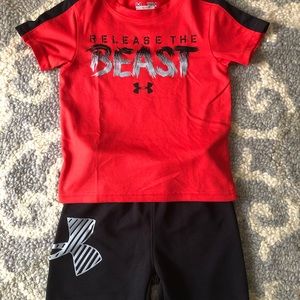 Under Armour short set